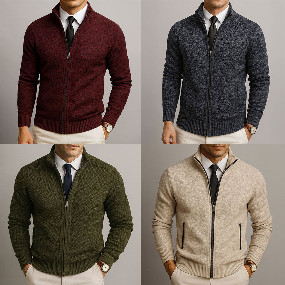 Cardigan en Laine Hugo | Homme, Coupe Sur Mesure, Mérinos 5