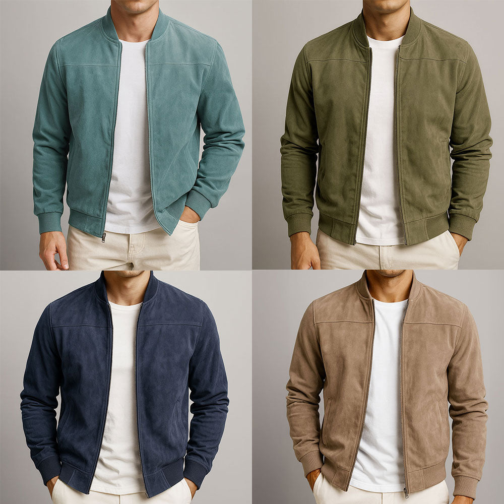 Veste en Daim Timéo | Homme, Cuir Suédé, Style Urbain 6
