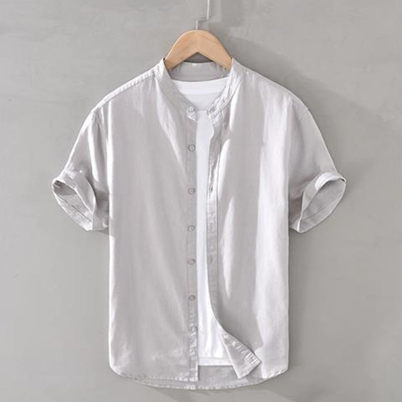 Chemise Gabriel Homme | Manches courtes boutonnée, coupe droite 3