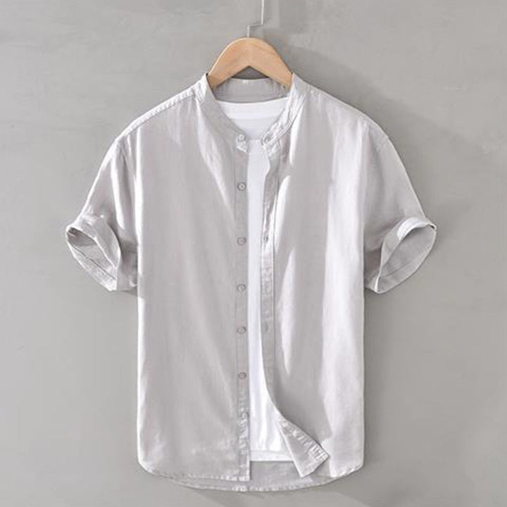 Chemise Gabriel Homme | Manches courtes boutonnée, coupe droite 3