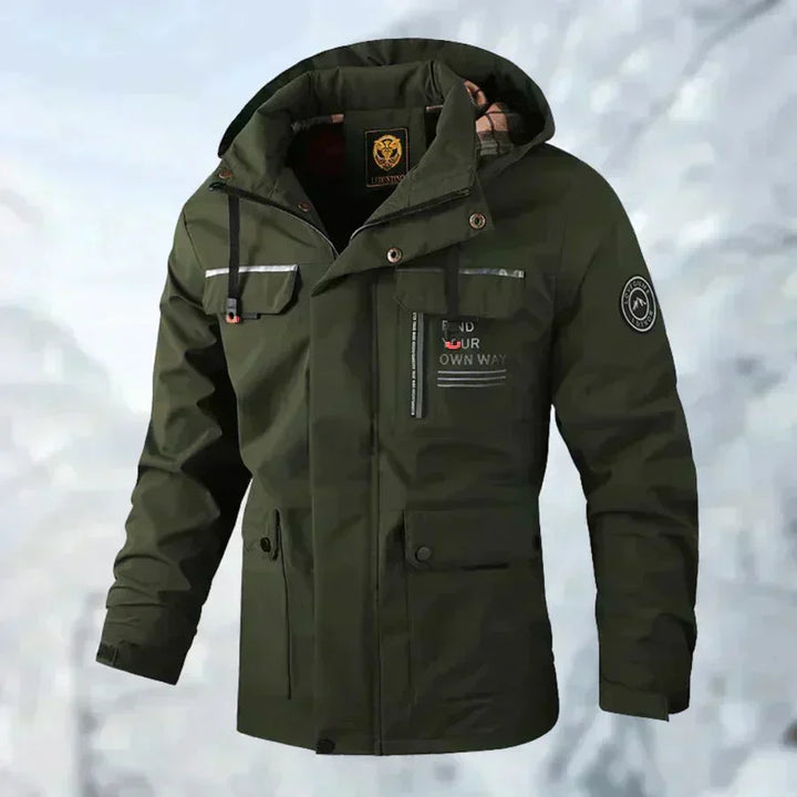 Veste d'Hiver Baptiste | Capuche Réglable et Coupe-Vent pour Homme 3