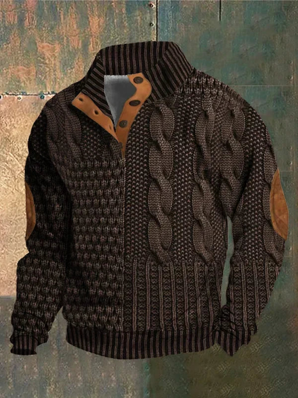 Pullover en Tricot à Motif Antoine Homme | Chaud et Unique 3
