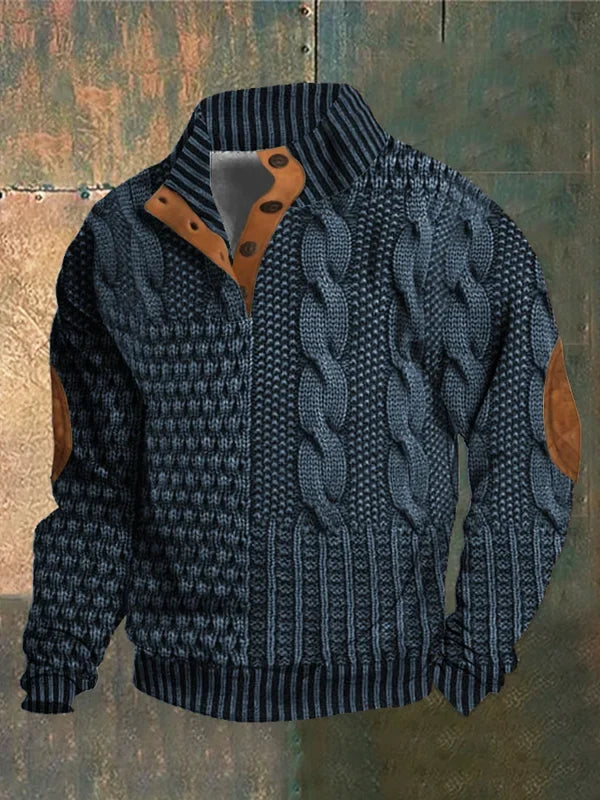 Pullover en Tricot à Motif Antoine Homme | Chaud et Unique 5