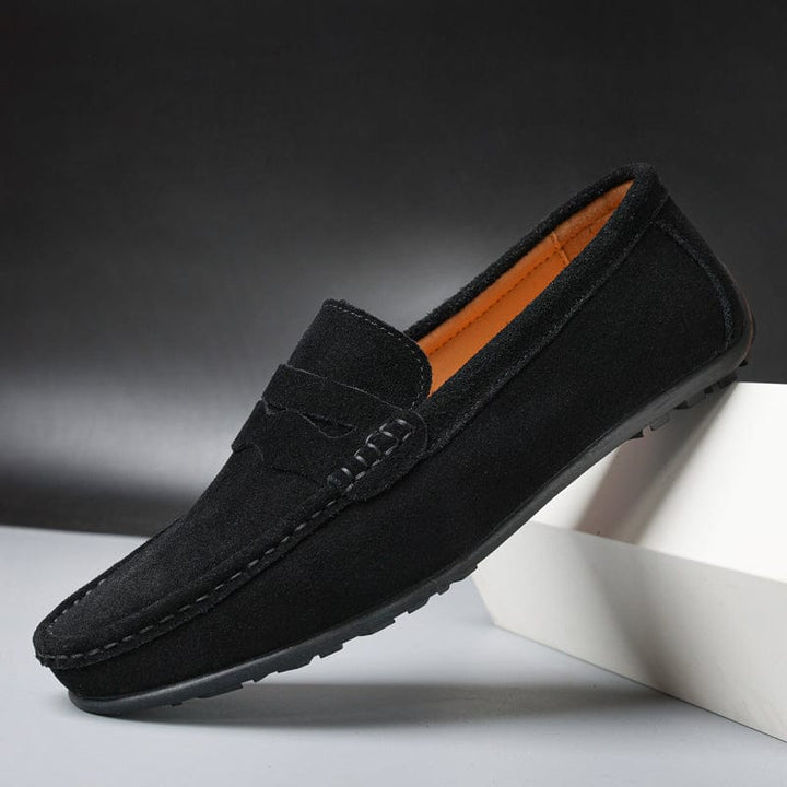 Mocassins à Brides Ethan Homme | Cuir Souple, Boucle Métallique 4