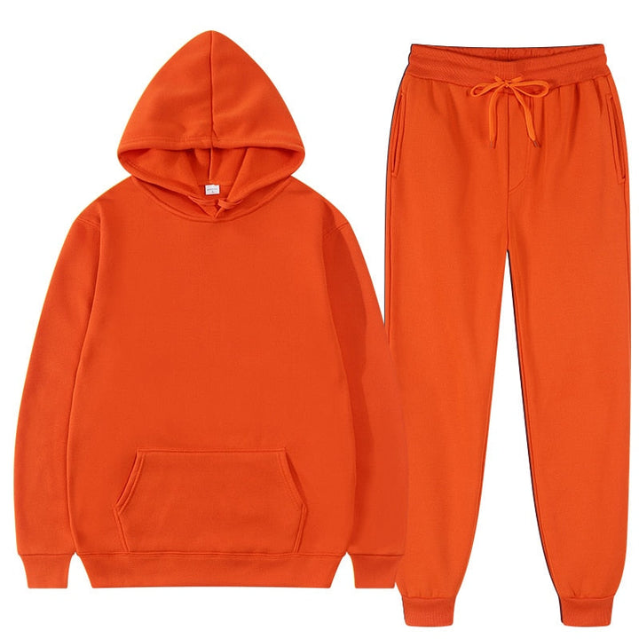 Ensemble Jogging Chloé Femme | Capuche, Poche Kangourou, Taille Élastique 10
