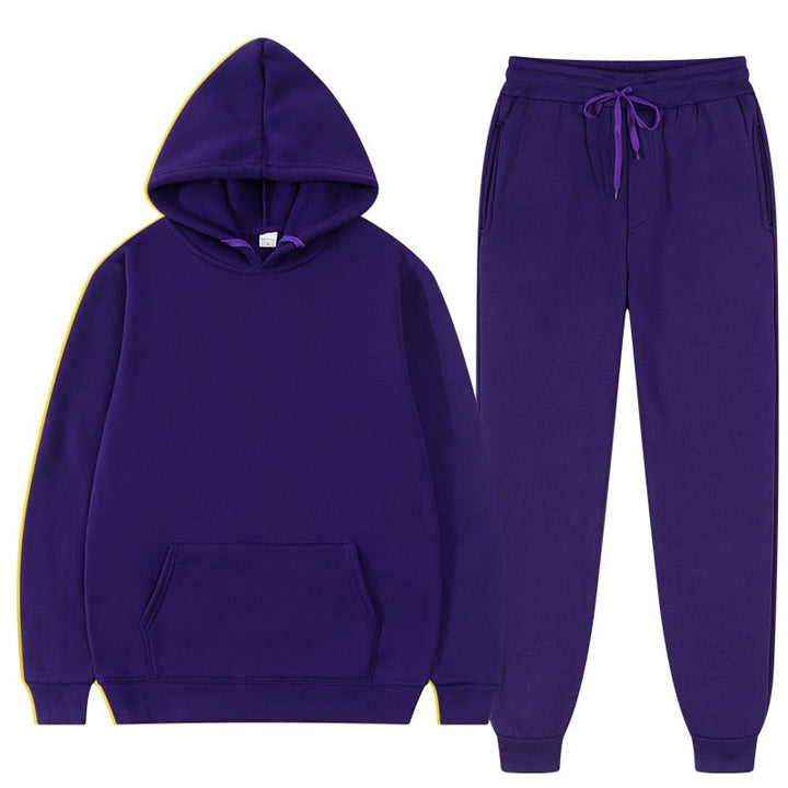 Ensemble Jogging Chloé Femme | Capuche, Poche Kangourou, Taille Élastique 11