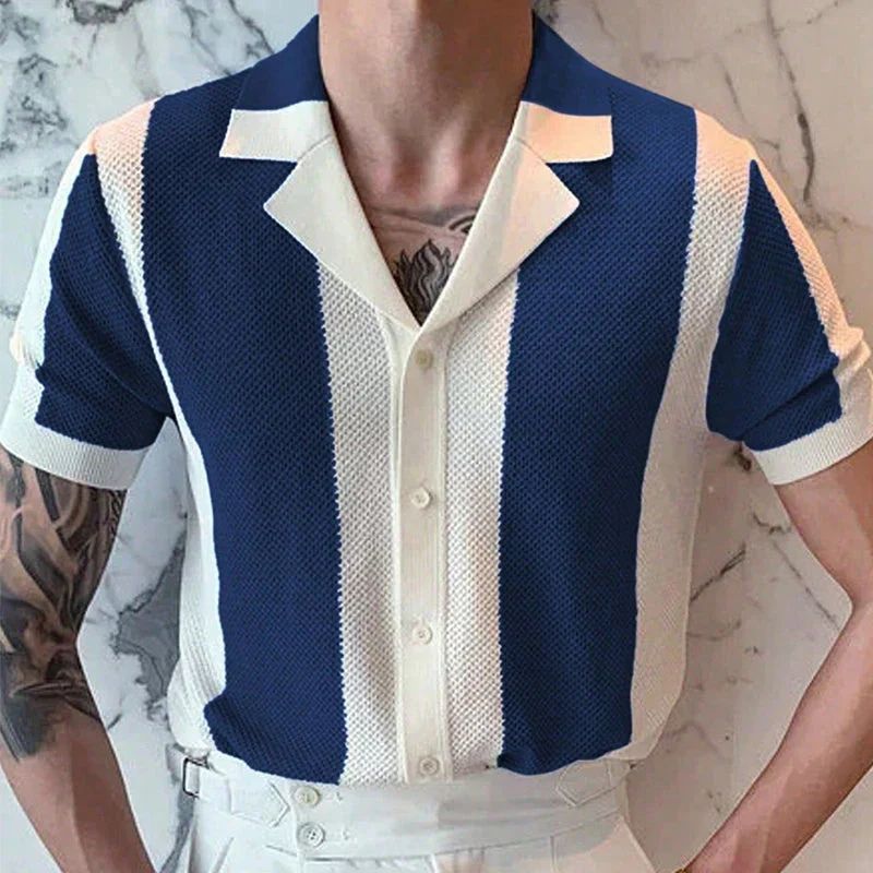 Chemise Romain - Bleu foncé