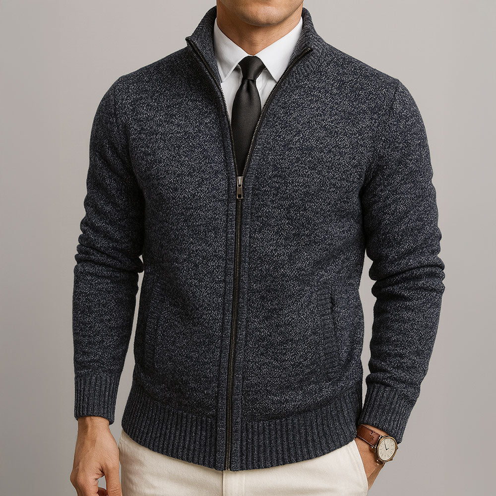 Gilet en Laine Mérinos Théo | Coupe Structurée pour Homme 0