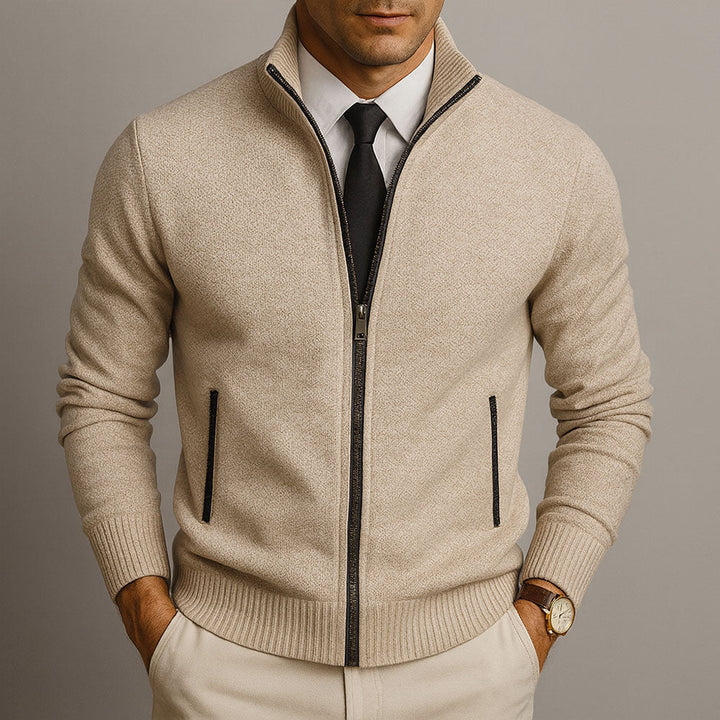 Gilet en Laine Mérinos Théo | Coupe Structurée pour Homme 1