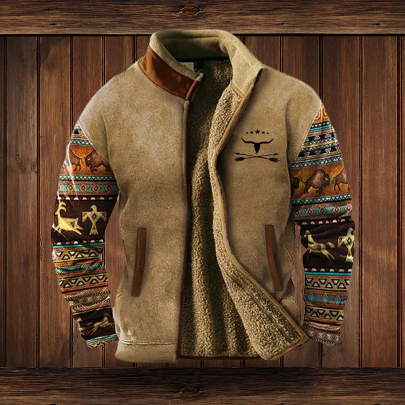Gilet Teddy Adrien | Allure Vintage et Chaleur pour Homme 0