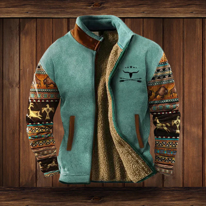 Gilet Teddy Adrien | Allure Vintage et Chaleur pour Homme 1