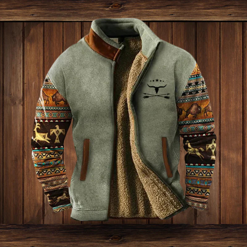 Gilet Teddy Adrien | Allure Vintage et Chaleur pour Homme 2