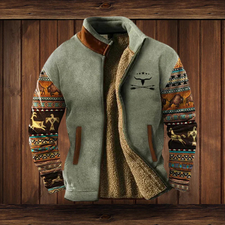 Gilet Teddy Adrien | Allure Vintage et Chaleur pour Homme 2