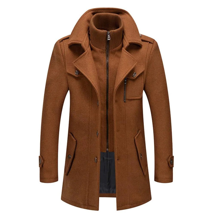 Manteau Enzo | Homme, Doublure Isolante, Épaules Structurées 2