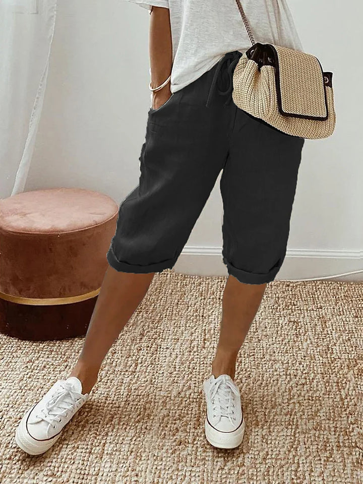 Short Cordon Emma Femme | Taille Élastique, Coupe Décontractée 1