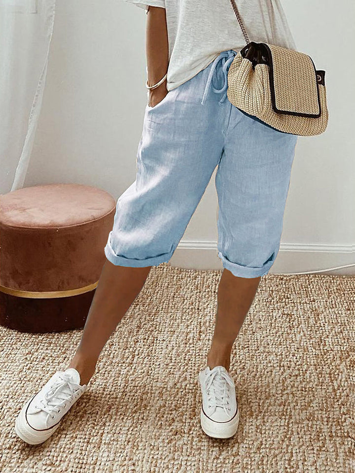 Short Cordon Emma Femme | Taille Élastique, Coupe Décontractée 3