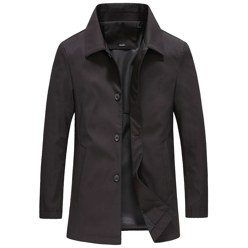 Manteau Col Classique Kevin | Coupe Droite pour Homme 0