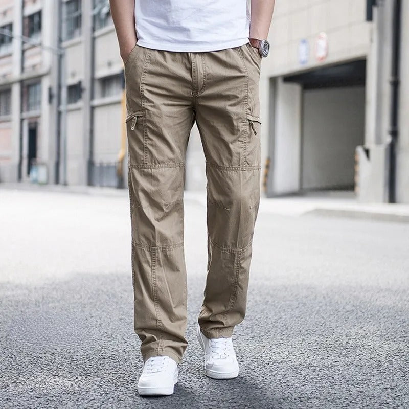 Pantalon Utilitaire Nicolas | Poches Latérales pour Homme, Coupe Droite 1
