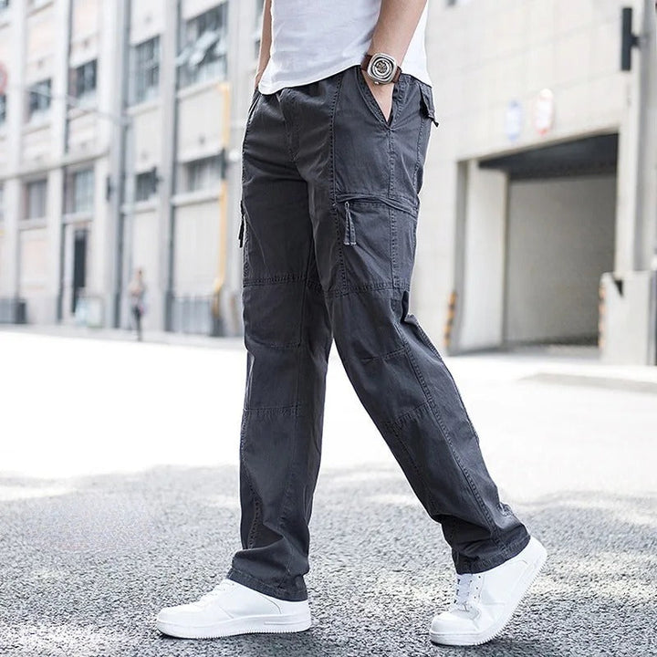 Pantalon Utilitaire Nicolas | Poches Latérales pour Homme, Coupe Droite 3