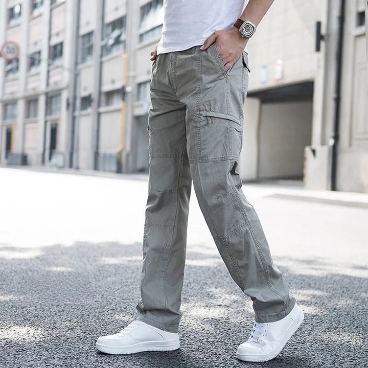 Pantalon Utilitaire Nicolas | Poches Latérales pour Homme, Coupe Droite 0