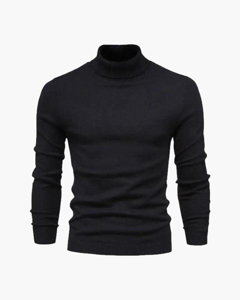 Pull col roulé en laine mérinos Victor Homme | Ajusté, doux et léger 5
