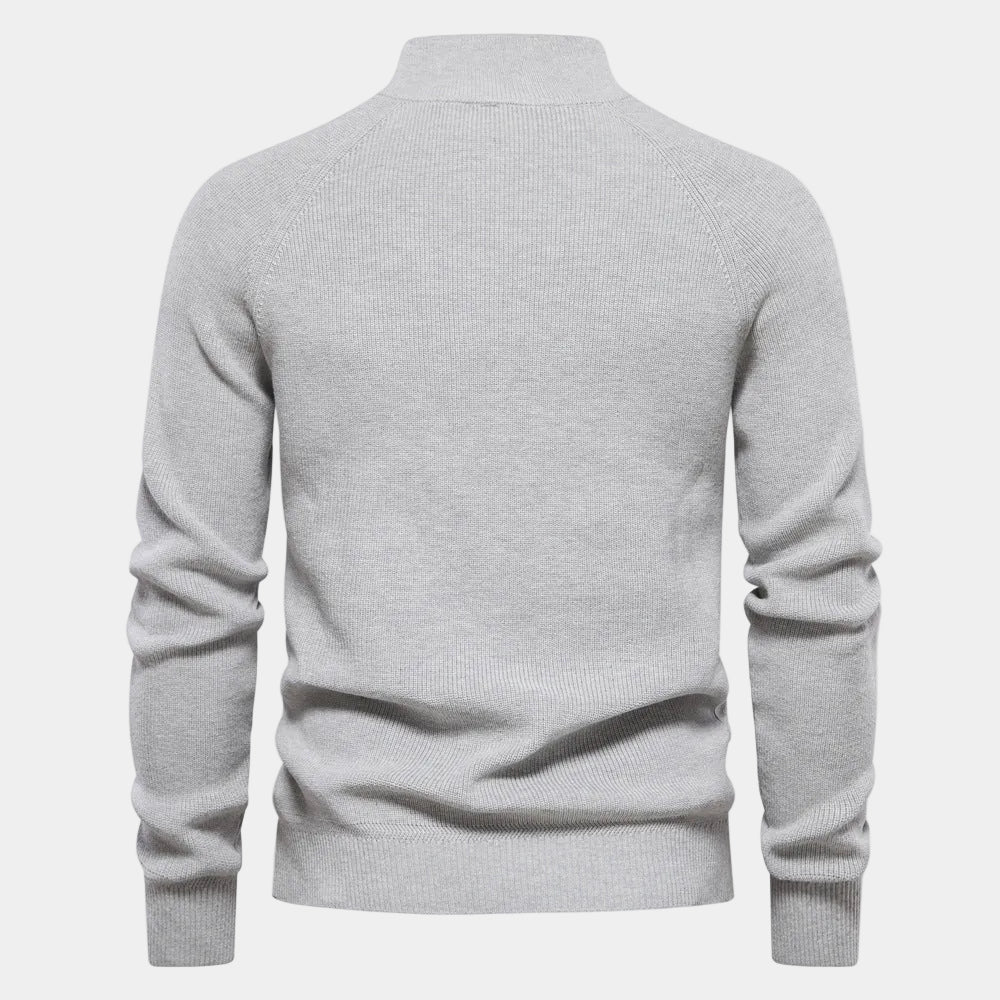 Pull Col Montant Zippé Jules Homme | Chaud et Ajusté 6
