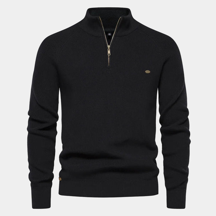 Pull Col Montant Zippé Jules Homme | Chaud et Ajusté 4