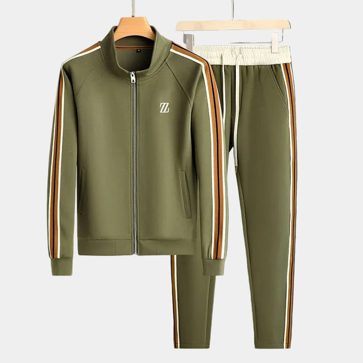 Survêtement Zippé Hugo Homme | Col Montant, Taille Élastique 1