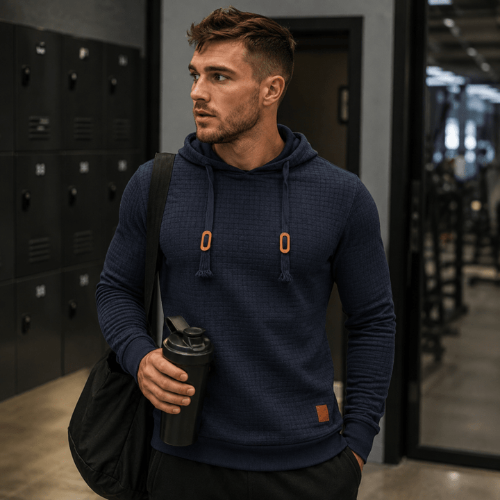 Sweat à capuche Paul pour Homme | Maille gaufrée, poignets passe-pouce 8