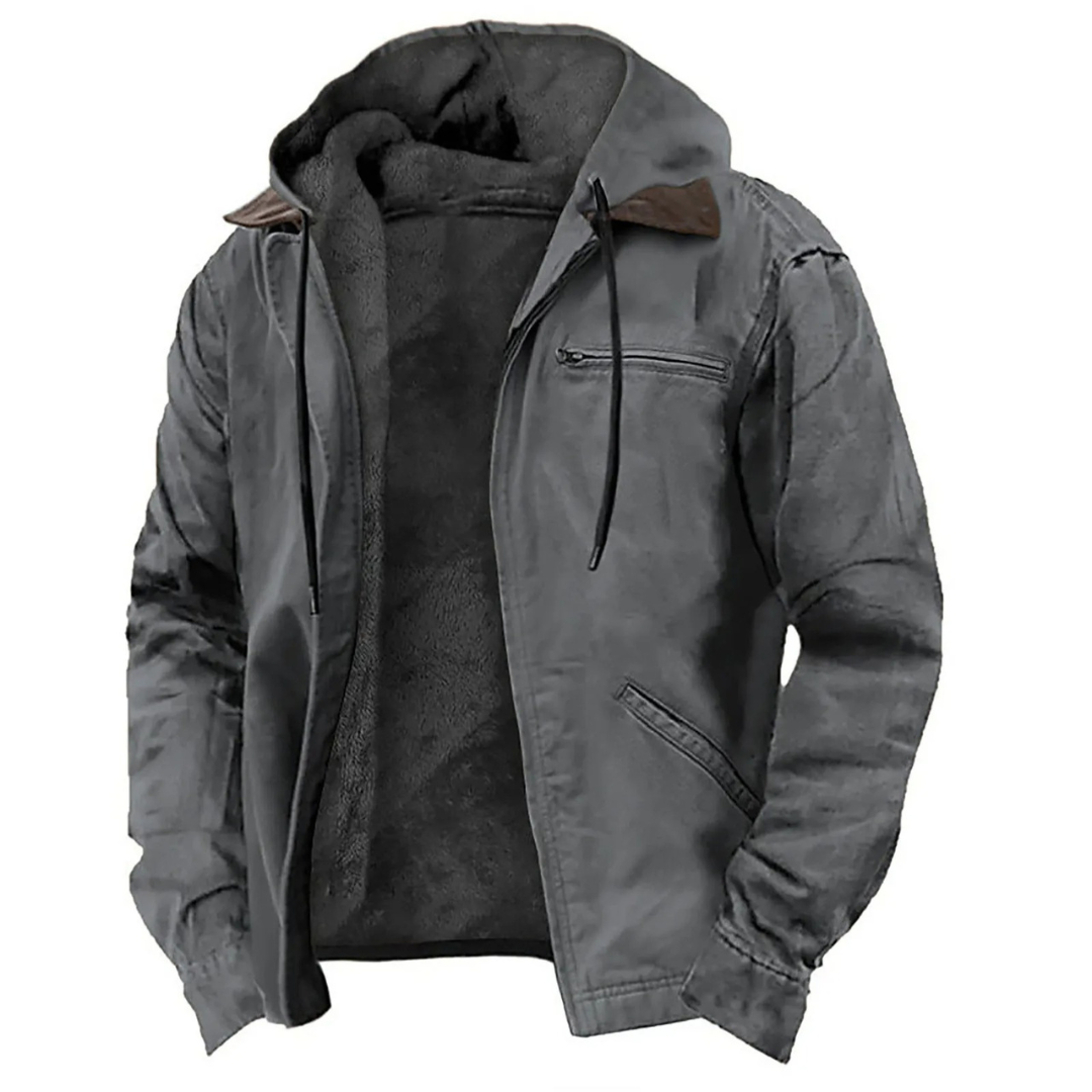 Manteau d'Hiver Thomas | Homme, Doublure Chaude, Coupe Ajustée 2