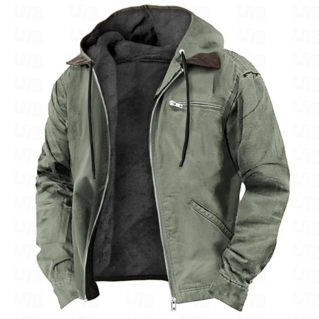 Manteau d'Hiver Thomas | Homme, Doublure Chaude, Coupe Ajustée 1