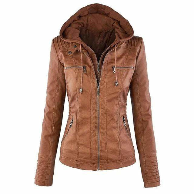Veste à Capuche Léna Femme Zippée | Doublée, Style Vintage 0