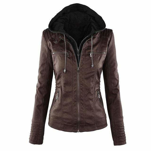 Veste à Capuche Léna Femme Zippée | Doublée, Style Vintage 3