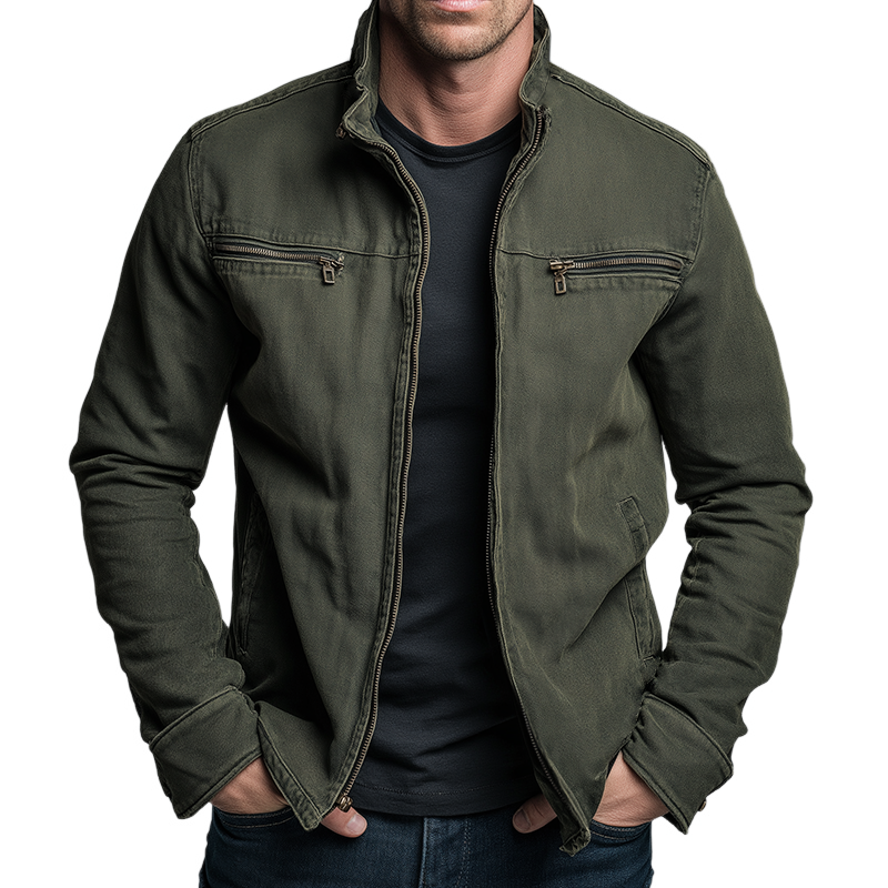 Veste en Coton Hugo | Coupe Structurée et Décontractée Homme 0