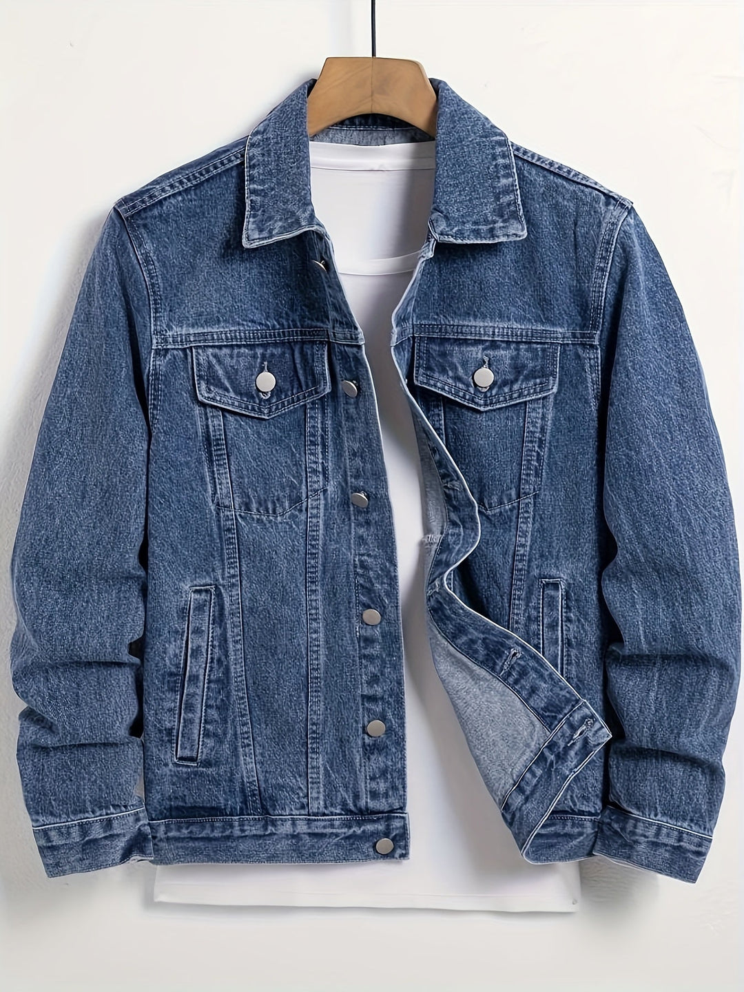 Veste en Jean Théo | Homme, Coupe Droite Classique 1