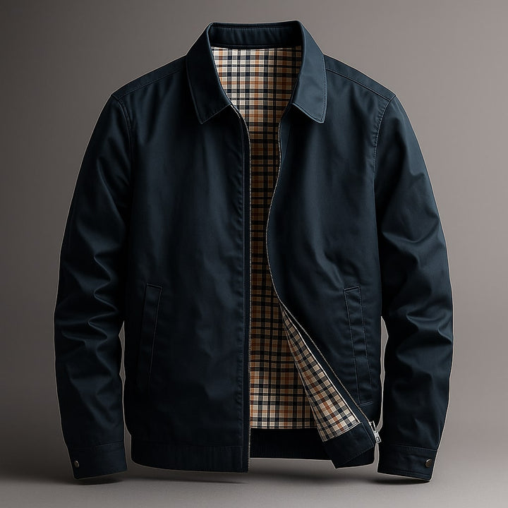 Veste Harrington Paul | Col Chemise, Doublure à Carreaux Homme 1