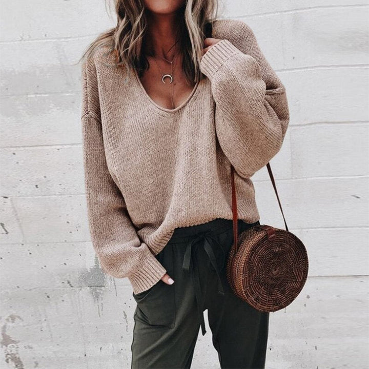 Pull Col Rond Juliette | Maille Douce, Bords Côtelés 0